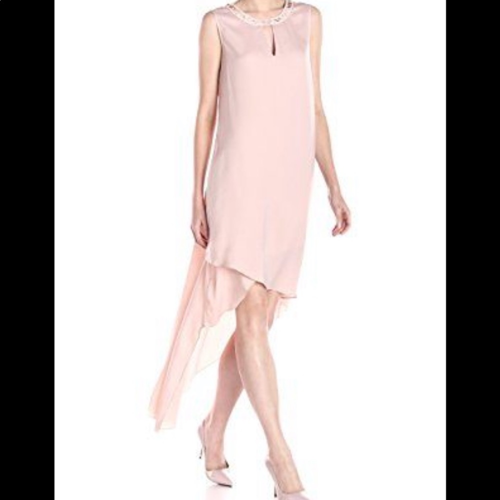 Bcbgmaxazria Nicol Asymmetrical Midi Dress